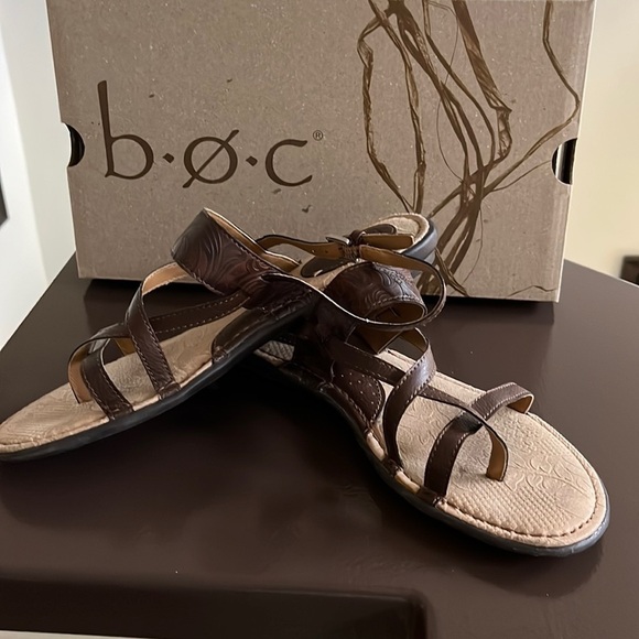 Shoes - B.O.C ☀️ Born Concepts Magdalena Brown Coffee PU Size 8 Sandals